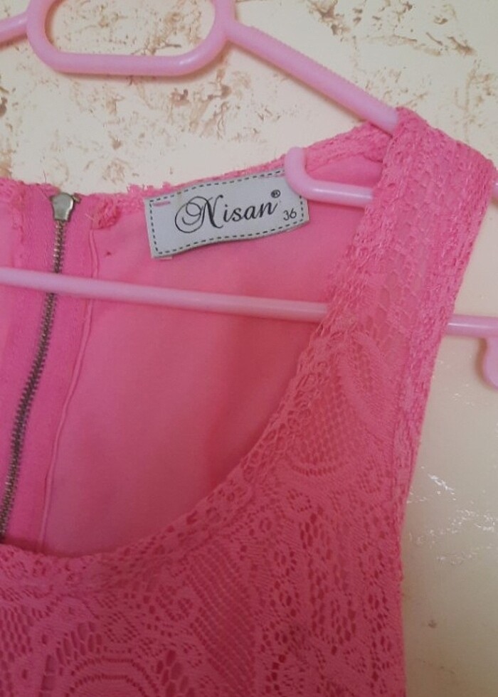 Dantel abiye elbise - Görsel 2