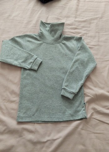 Gri Çocuk Balıkçı yaka badi - Görsel 3