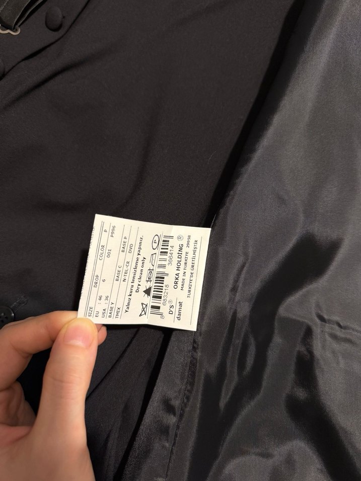 DS Damat Klasik Kesim Damatlık Takım Elbise - Görsel 4