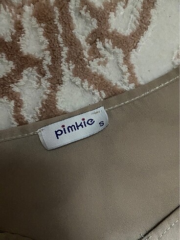 Diğer Bej Renk Oversize Gömlek