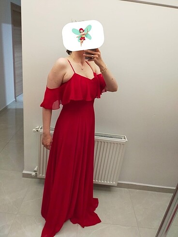 Kırmızı elbise