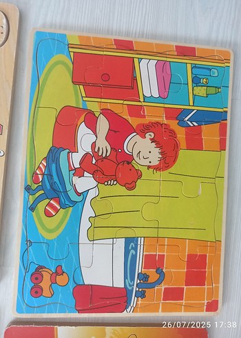 Diğer Ahşap Puzzle Seti
