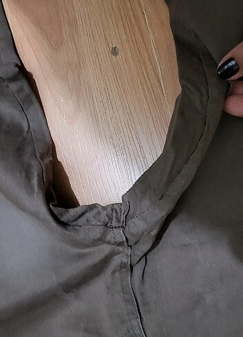 l Beden kahverengi Renk Dar paça kot
