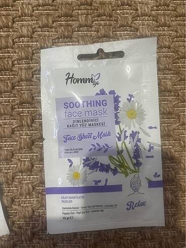 Homm Bitkisel maske - Görsel 5