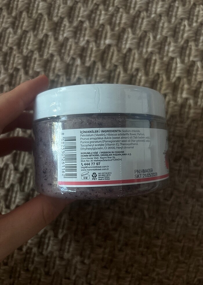 Nar çekirdeği yağlı scrub - Görsel 2