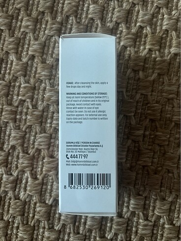 Cilt bakım serumu - Görsel 2