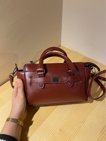 Beden Stradivarius Muadil Bordo El, Kol ve Çapraz Çanta