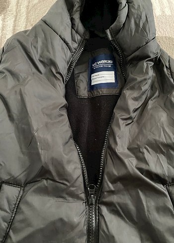 Gri Fermuarlı çocuk mont - Görsel 3