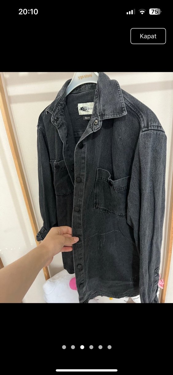 #kotceket AZ KULLANILDI UNİSEX BİR ÜRÜN BAY BAYAN GİYEBİLİR - Görsel 3