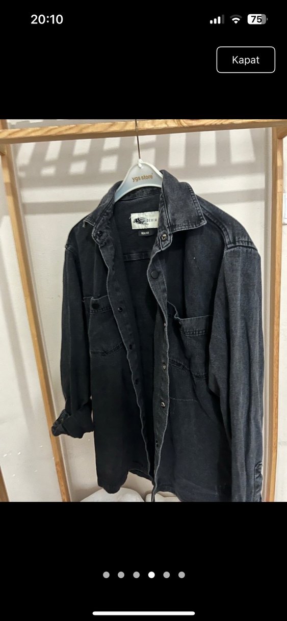 #kotceket AZ KULLANILDI UNİSEX BİR ÜRÜN BAY BAYAN GİYEBİLİR - Görsel 4