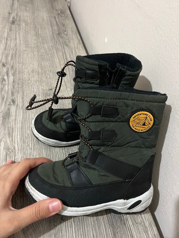 LCW STEPS Erkek Bebek Haki Kamuflaj Kar Botu 28 NO #karbotu - Görsel 4