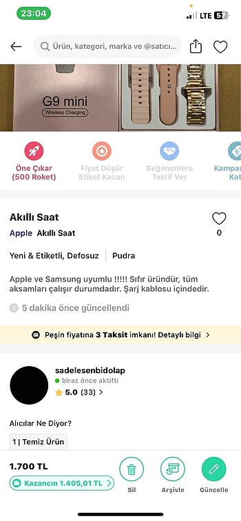 Apple Watch Akıllı Saat