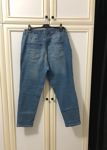 Lc Waikiki Beli Lastikli Mom Jean - Görsel 2