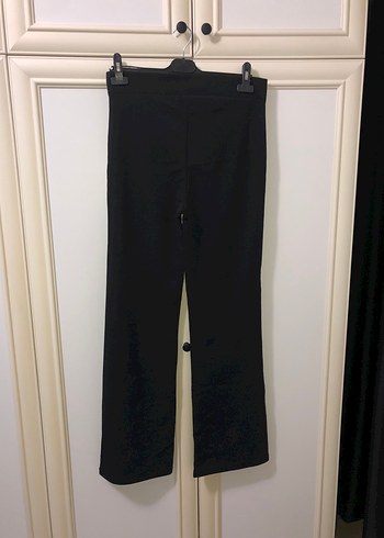 Siyah Kadın Kumaş Pantolon - Görsel 2