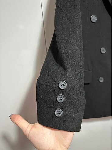 Kaşe blazer ceket - Görsel 2