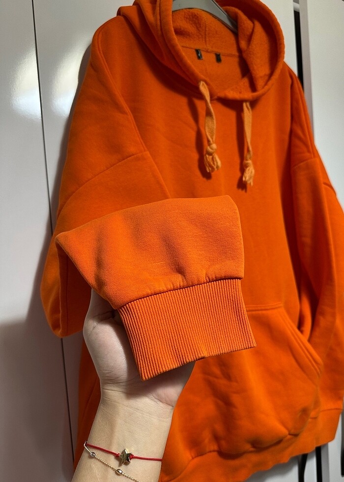 Kapşonlu sweatshirt - Görsel 3