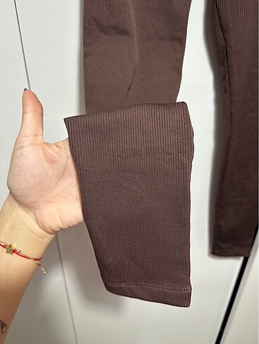 Kahve tayt - Görsel 2