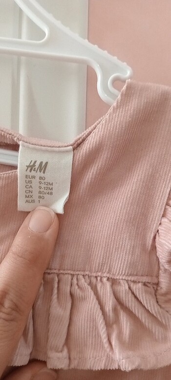H&M Hm kadife elbise 