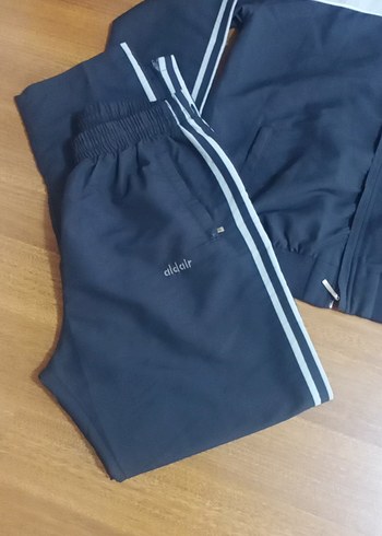 Gri Fermuarlı Erkek  Eşofman Takımı - Görsel 2