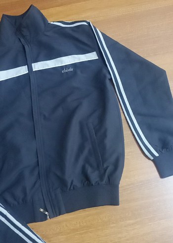 Gri Fermuarlı Erkek  Eşofman Takımı - Görsel 3