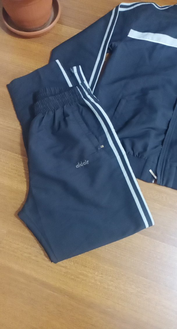 Gri Fermuarlı Erkek  Eşofman Takımı - Görsel 2