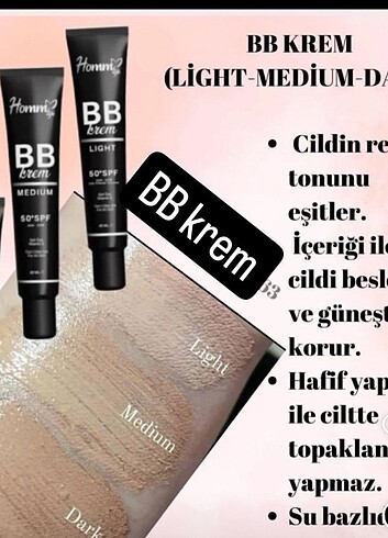 Diğer Homm bitkisel BB krem