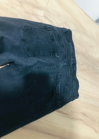 l Beden siyah Renk Siyah Kadın Dar Kesim likralı Kot Pantolon