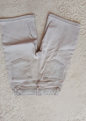 Gri Erkek Çocuk Bol Kesim Denim Şort - Görsel 2