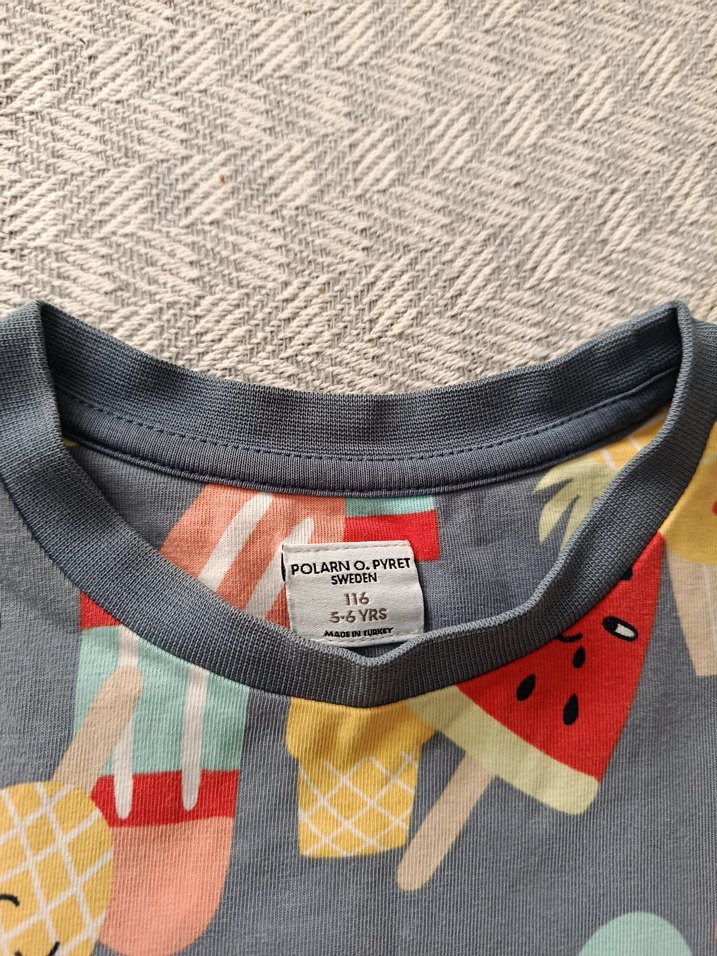 Gri Baskılı Erkek Kısa Kollu Tişört - Görsel 2