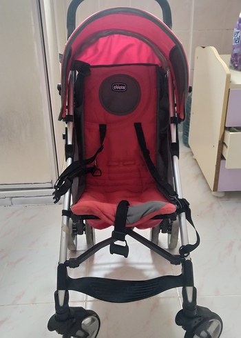 Kırmızı Chicco Bebek Arabası - Görsel 7
