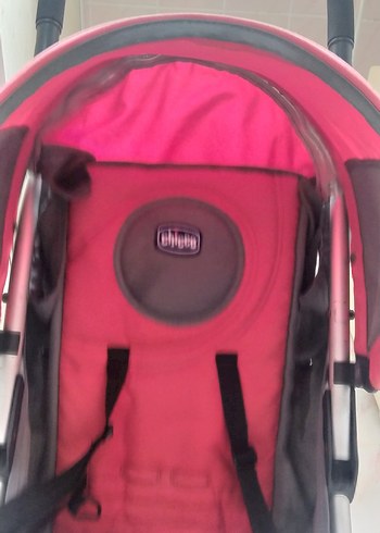 Kırmızı Chicco Bebek Arabası - Görsel 6