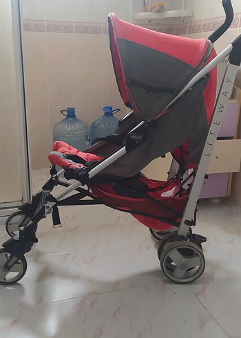 Kırmızı Chicco Bebek Arabası - Görsel 8