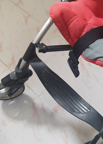 Kırmızı Chicco Bebek Arabası - Görsel 4