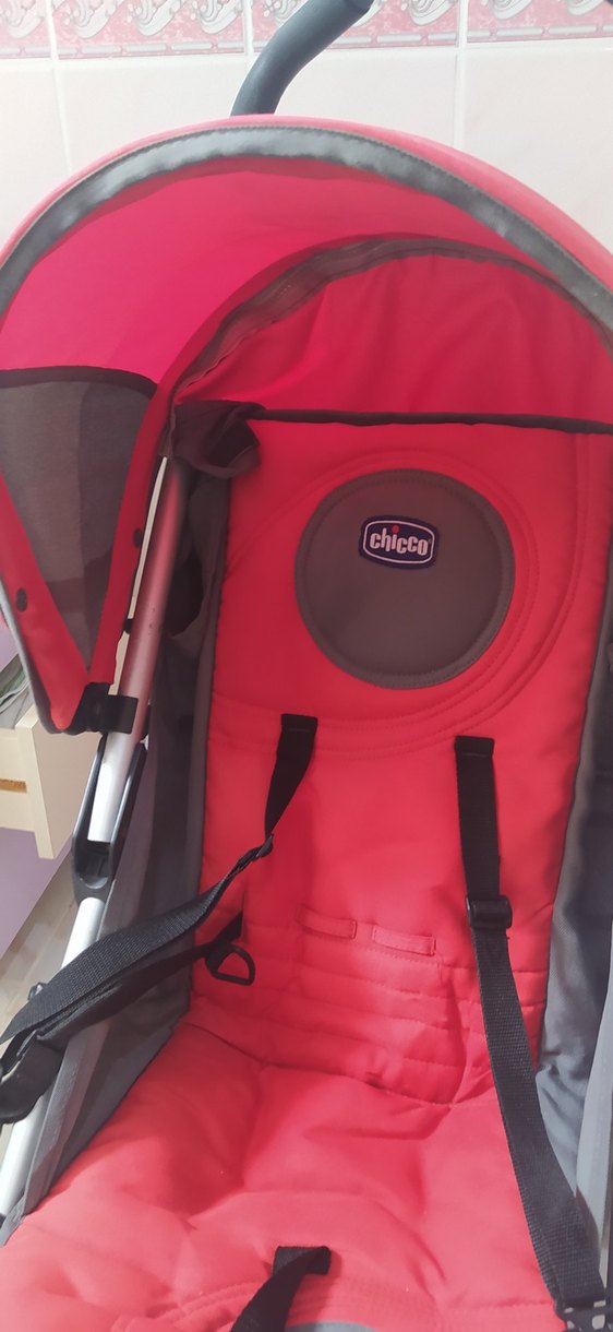 Kırmızı Chicco Bebek Arabası - Görsel 2
