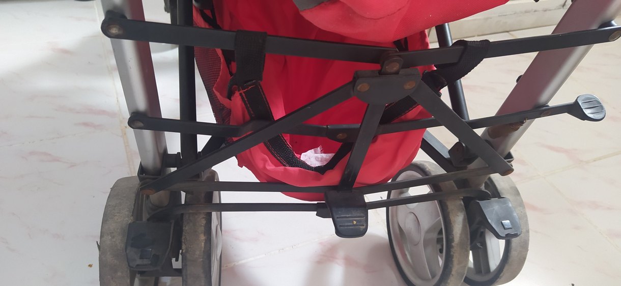 Kırmızı Chicco Bebek Arabası - Görsel 5