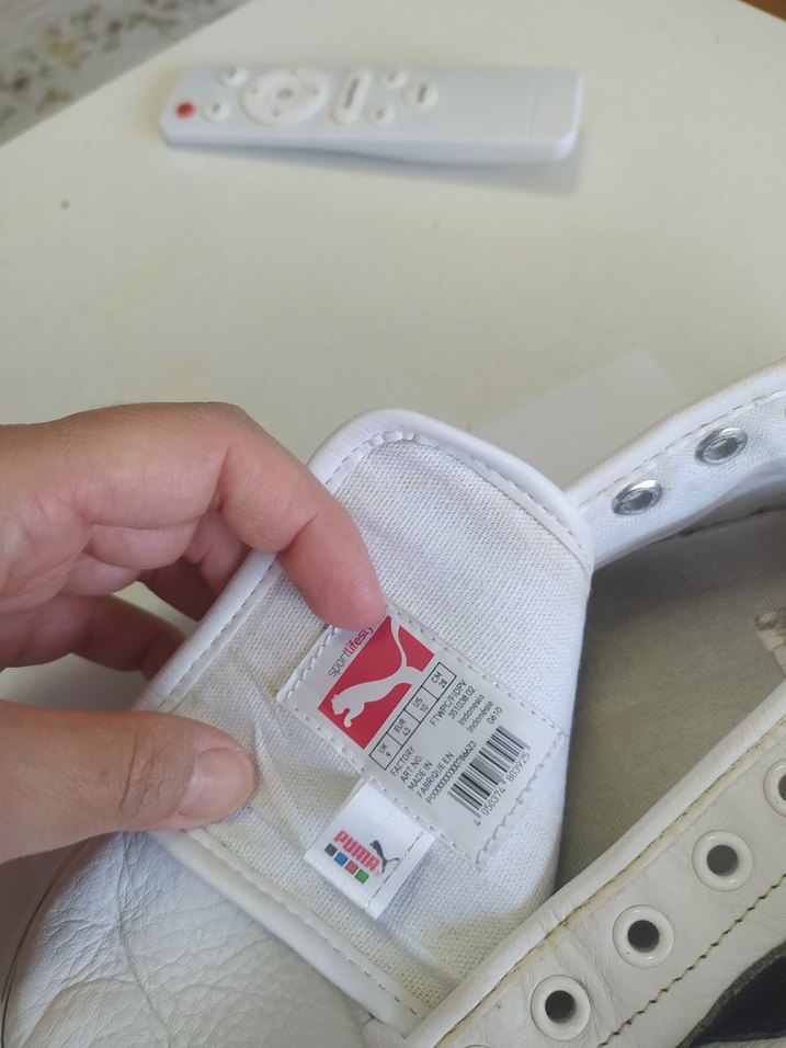 Puma Beyaz erkek spor ayakkabı - Görsel 3