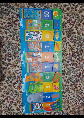 İlk Sayı Trenim Çocuk puzzle