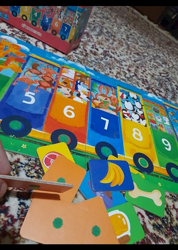 Beden İlk Sayı Trenim Çocuk puzzle