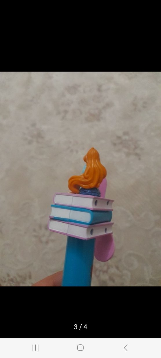 Renkli Mavi Peri Figürlü Mini Vantilatör - Görsel 3