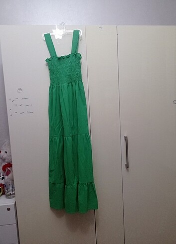 diğer Beden yeşil Renk Yeşil günlük elbise 