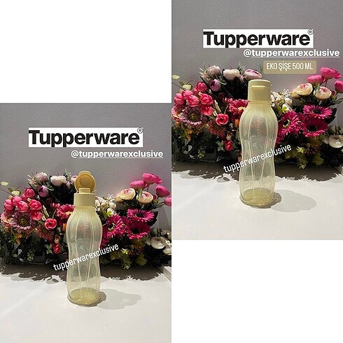 Tupperware Eko Şişe 500 ml Süt Mısır