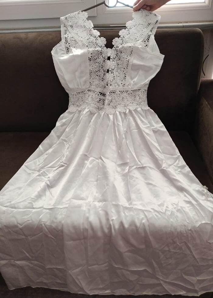 Sıfır çeyizlik gecelik takımı - Görsel 2