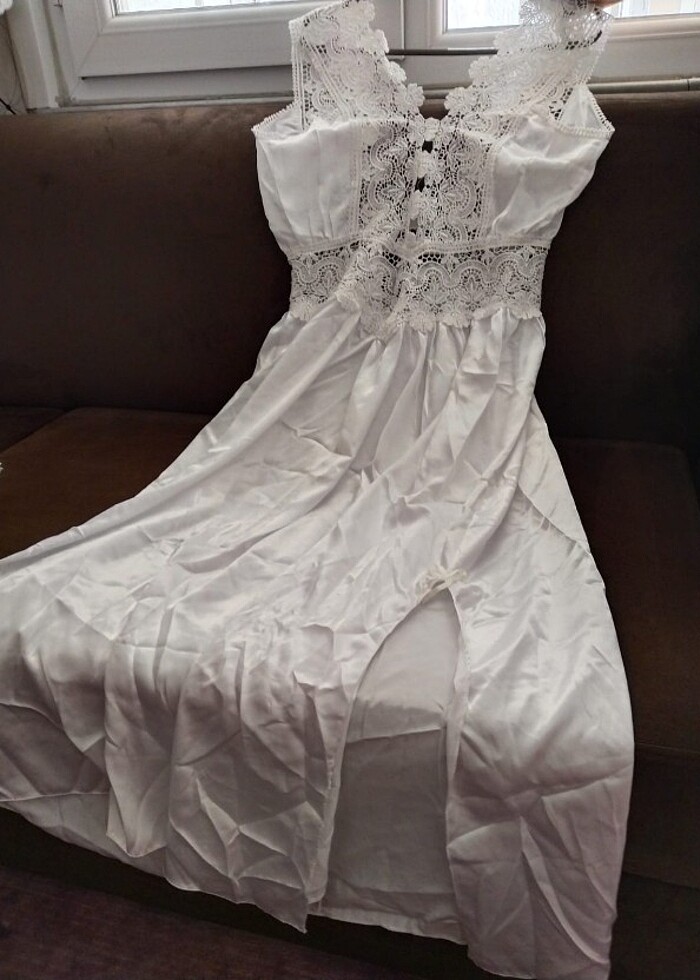 Sıfır çeyizlik gecelik takımı - Görsel 3