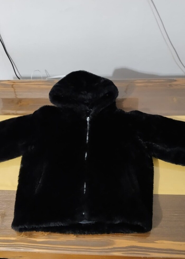 Kürk ceket Sıfır ürün astarlı . - Görsel 3