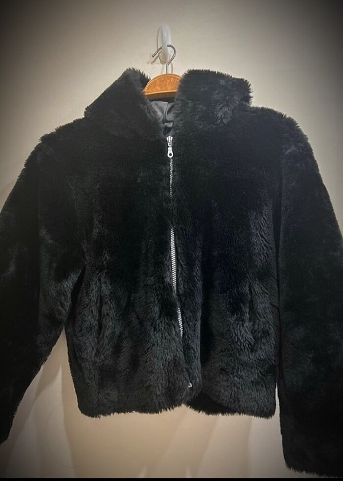 Kürk ceket Sıfır ürün astarlı . - Görsel 5