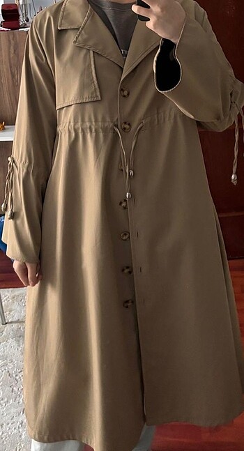 Diğer Oversize kesim Trençkot