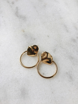 Gold Küpe