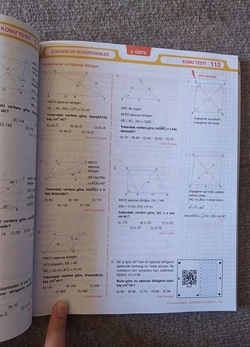  Beden Uygun tyt geometri soru bankası