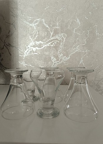 tatlı/ dondurma kasesi ayaklı - Görsel 4