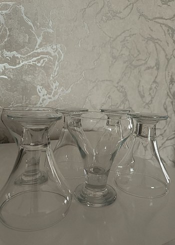 tatlı/ dondurma kasesi ayaklı - Görsel 3